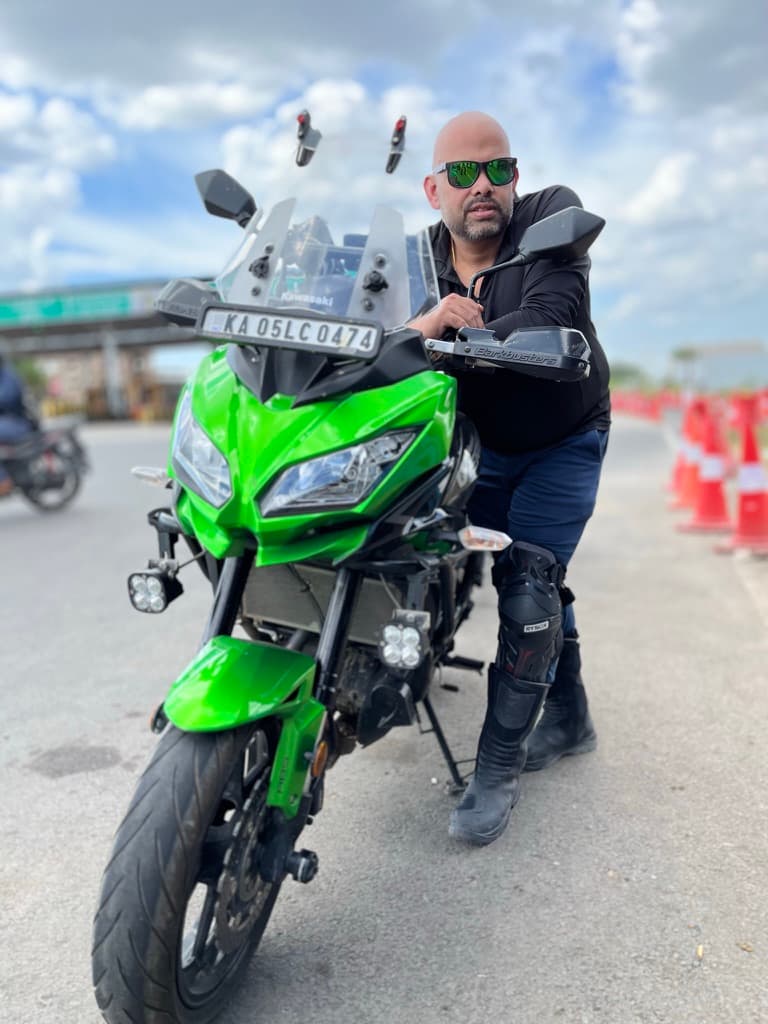 Kawasaki on the road